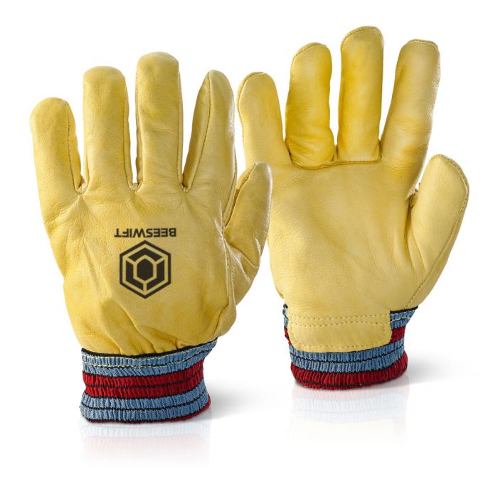 Lined leather work gloves online