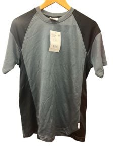 Fristads T-Shirt Grey/Black # 122396-896