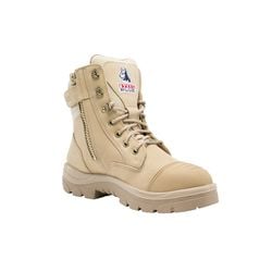 Steel Blue Southern Cross Zip Scuff S3 Sand Safety Boots # 392661