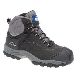 Himalayan Black Waterproof Nubuck Safety Boot # 4103 