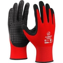 Adept Touch Screen Dotted Red Gloves # ADEPTTTS