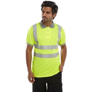 Hi-Vis Short Sleeved Polo Shirt # BPKSEN