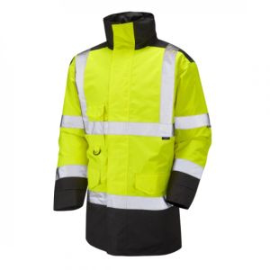 Leo Tawstock ISO 20471 Class 3 Anorak Yellow/Black # 20471