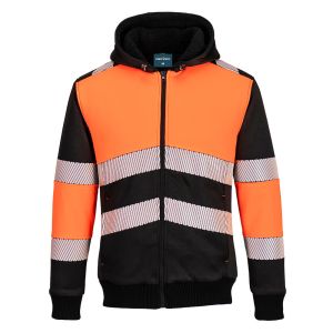 Portwest PW3 Zipped Class 1 Winter Hoodie # PW377 