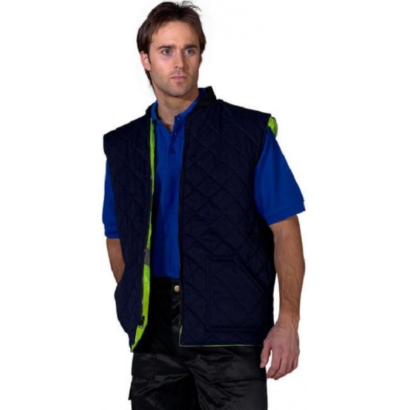 Hi-Vis 4 In 1 Bodywarmer # BWENG