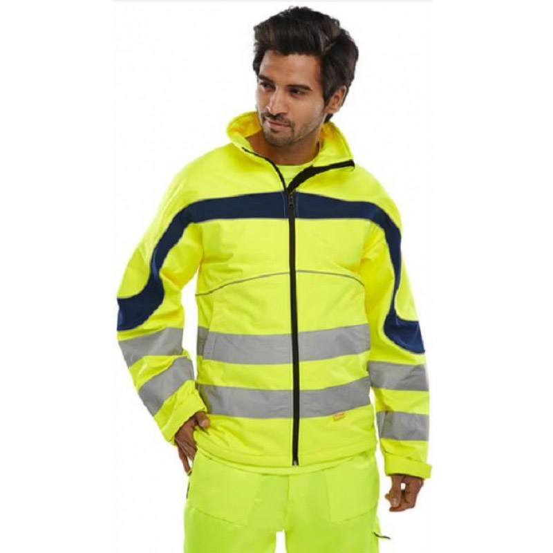 Hi-Vis Eaton Soft Shell Jacket # ET40